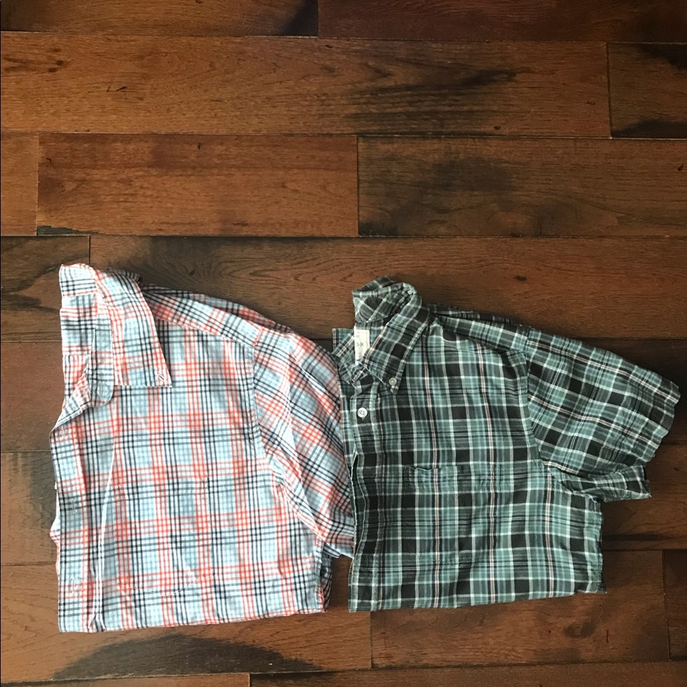 J.Crew and Gap Short Sleeved Button Up Bundle
